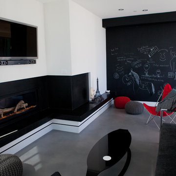 Contemporary Family Room