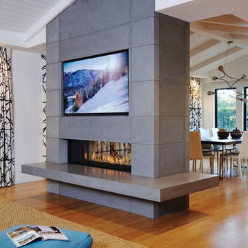 Contemporary Fireplaces