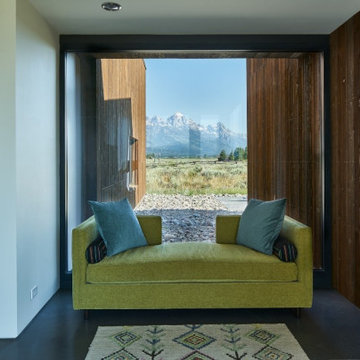 Contemporary house in the Teton’s