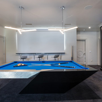 Contemporary Pool Table / Bar