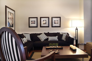 Example of a trendy family room design in Other