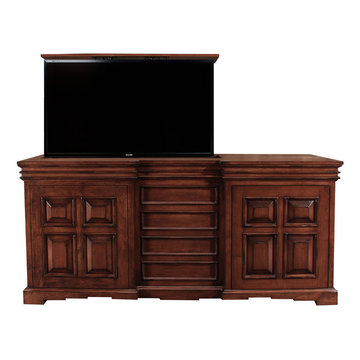 Cordova Designer TV Lift Cabinet furniture, Hidden TV by Cabinet Tronix