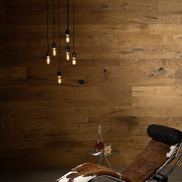 Cozy Lounge Hardwood Wall Covering