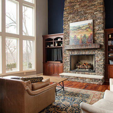 Creek Bend_Great Room with Fireplace
