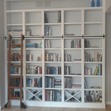 Custom Built-In Shelves, Entertainment Centers and Libraries