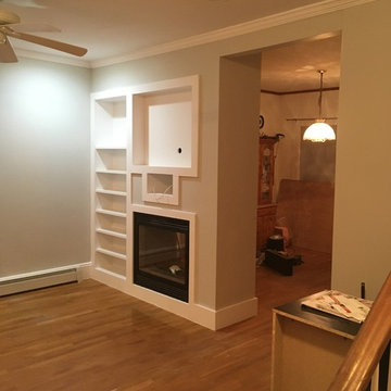 Custom Built in Wall Unit and Shelving