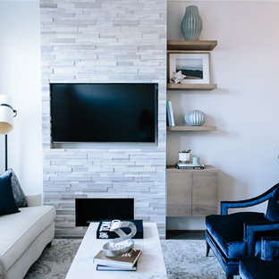 Custom Fireplace Wall and Built-ins