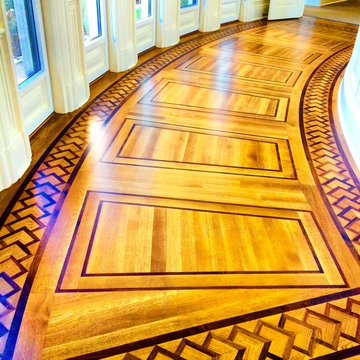 Custom Hardwood Flooring Project