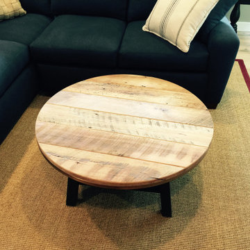 Custom Napa Coffee table, reclaimed wood vintage aged rustic design
