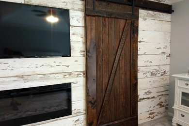 Custom sliding barn style doors