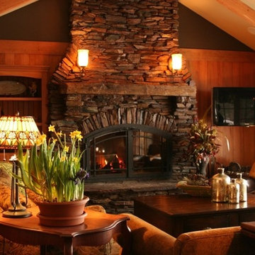 Custom Wood Fireplaces