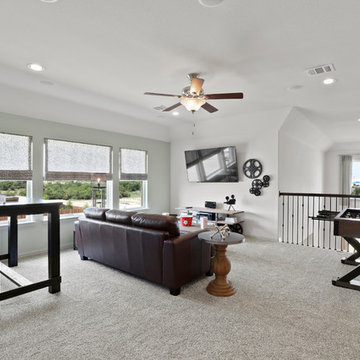 Dallas, Texas | Talon Hill - Premier Rosewood Upstairs Game Room