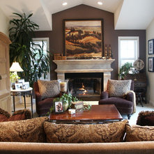 Traditional Family Room by Debra Kay George Interiors