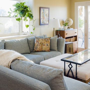 Del Mar Light and Bright Family Room