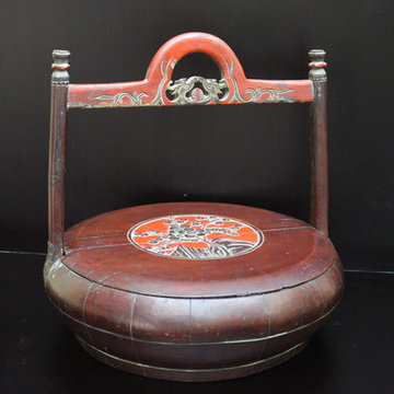 Design Ideas - Chinese Antique Boxes & Baskets- Shanghai Green Antique