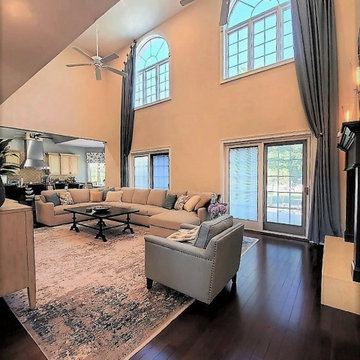 Double Story Comfy Family Room