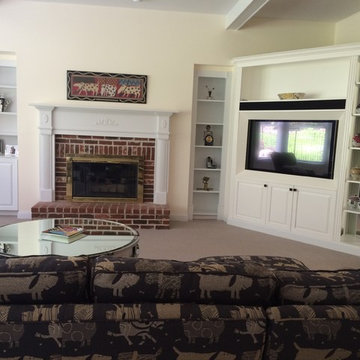 Downsizing & Staging - Family Room After