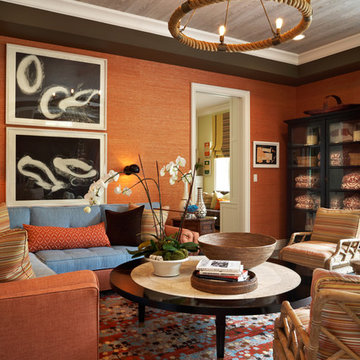 Eclectic Family Room