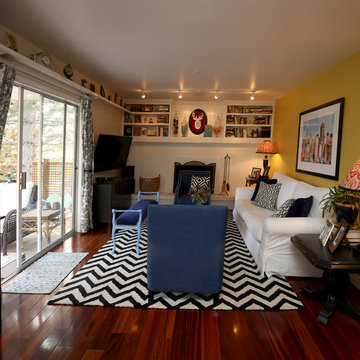 Eclectic Makeover Family Room