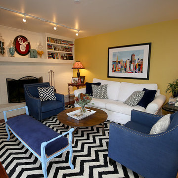 Eclectic Makeover Family Room