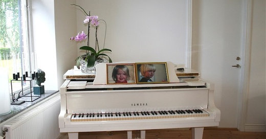 Eclectic Country Style Relaxes in a Swedish Home