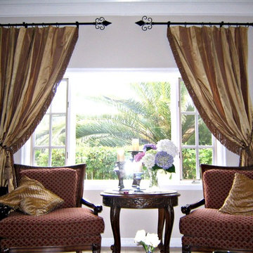 Eclectic -Traditional, middle eastern house draperies