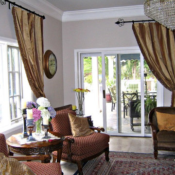 Eclectic -Traditional, middle eastern house draperies
