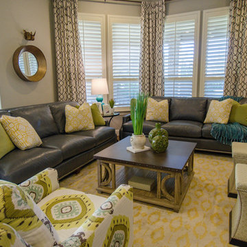 Eclectic Transitional Ranch Style House