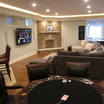 Elmhurst, IL Basement Tranformation