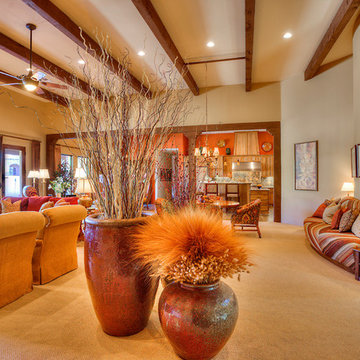 English Desert Home - Great Room