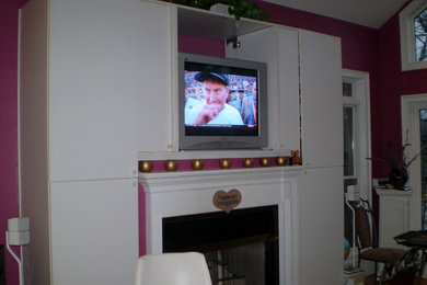 Entertain Fireplace Combo Hold House System