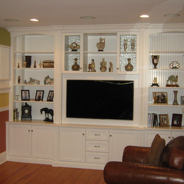 Entertainment cabinets after