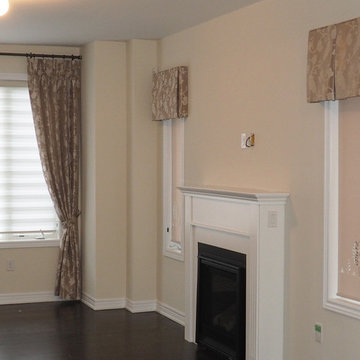 Fabric Valance Top Treatments for Windows