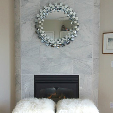 Fabulous marble fireplace
