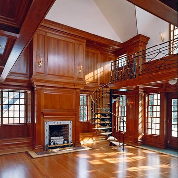 Family Room & Library