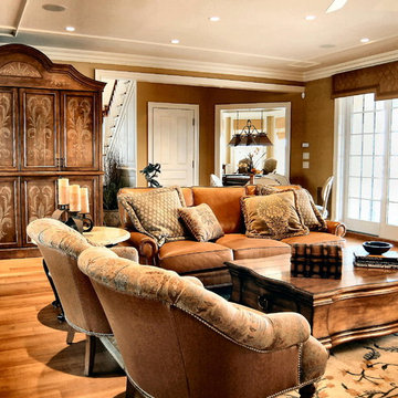 Family Room at Shore Home