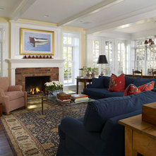 Traditional Family Room by CBI Design Professionals, Inc.