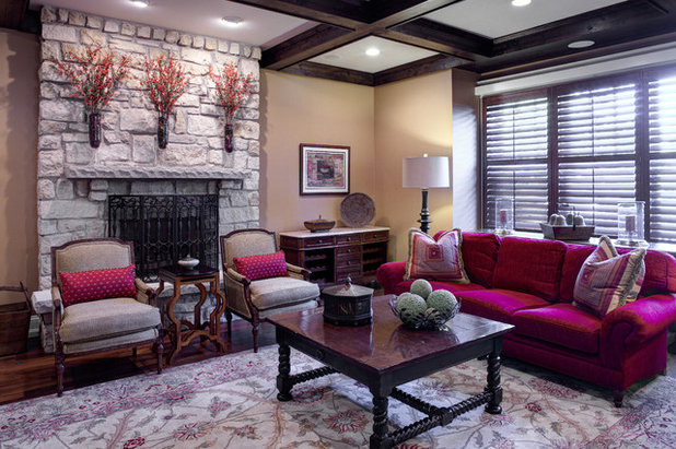 American Traditional Family Room by Designing Edge