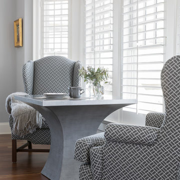 FAMILY ROOM GAME TABLE AND INTIMATE DINING