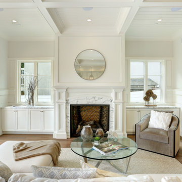 Family Room -  Meticulously Detailed Cape Cod Home in Manhattan Beach, CA