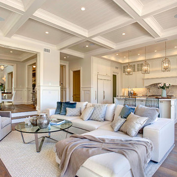 Family Room - Meticulously Detailed Cape Cod Home in Manhattan Beach, CA