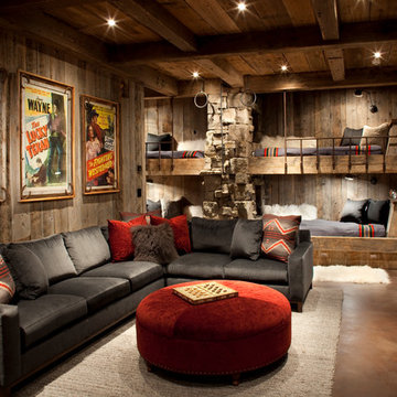 Rustic Family Room