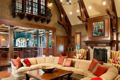 This is an example of a traditional games room in Philadelphia.