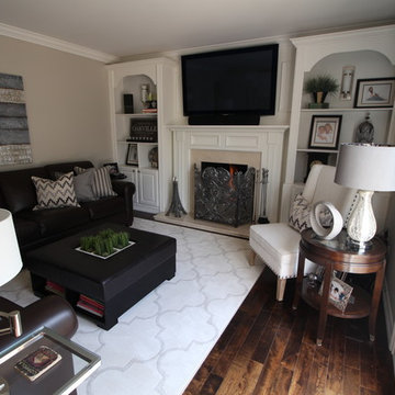 Family Room Refresh ~ The Expert Touch Interiors