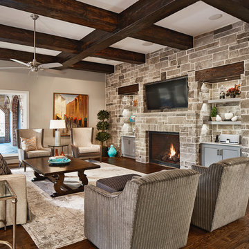 Family room Renovation in Southlake