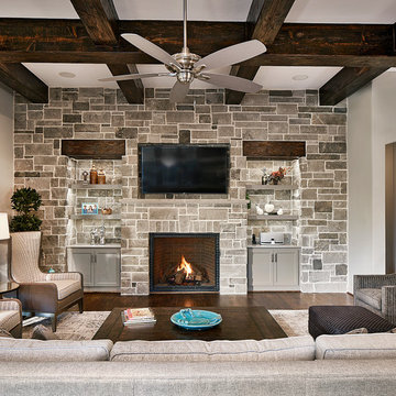 Family room Renovation in Southlake