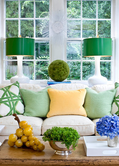 American Traditional Family Room by Sara Tuttle Interiors
