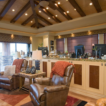 Family Room | Seven Hills | 02104 by Pinnacle Architectural Studio