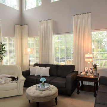 Family Room With Tall Windows Update