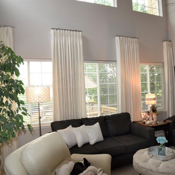 Family Room With Tall Windows Update